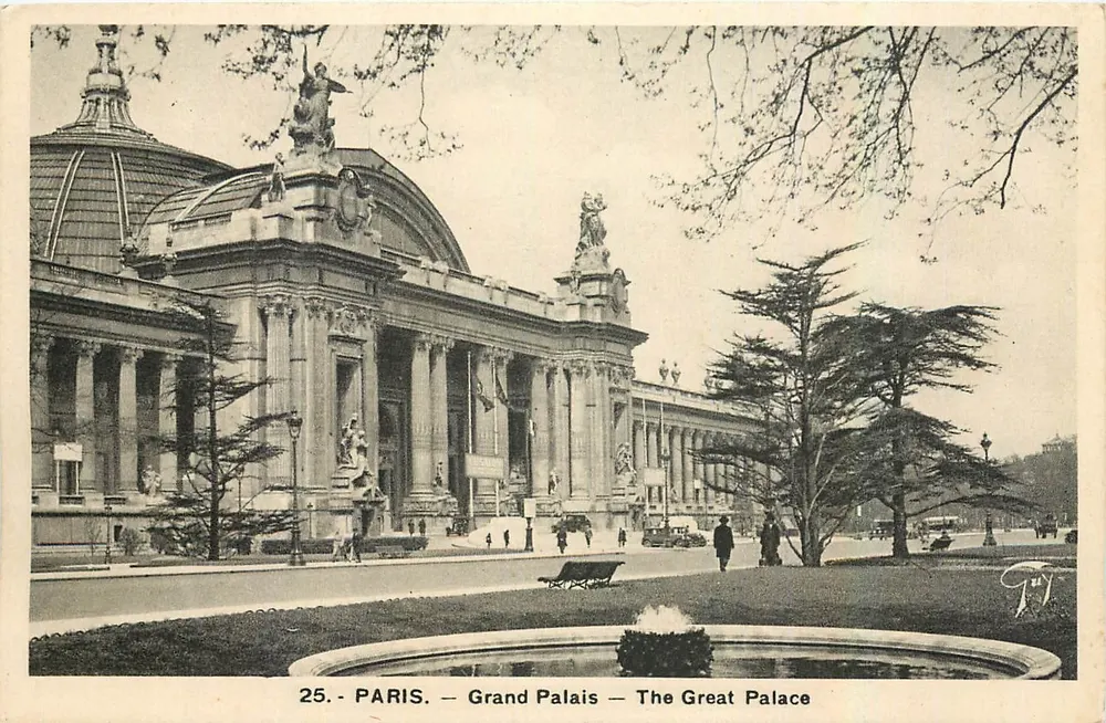 Paris — Grand Palais — The Great Palace — 25. — J. Foy - Frente