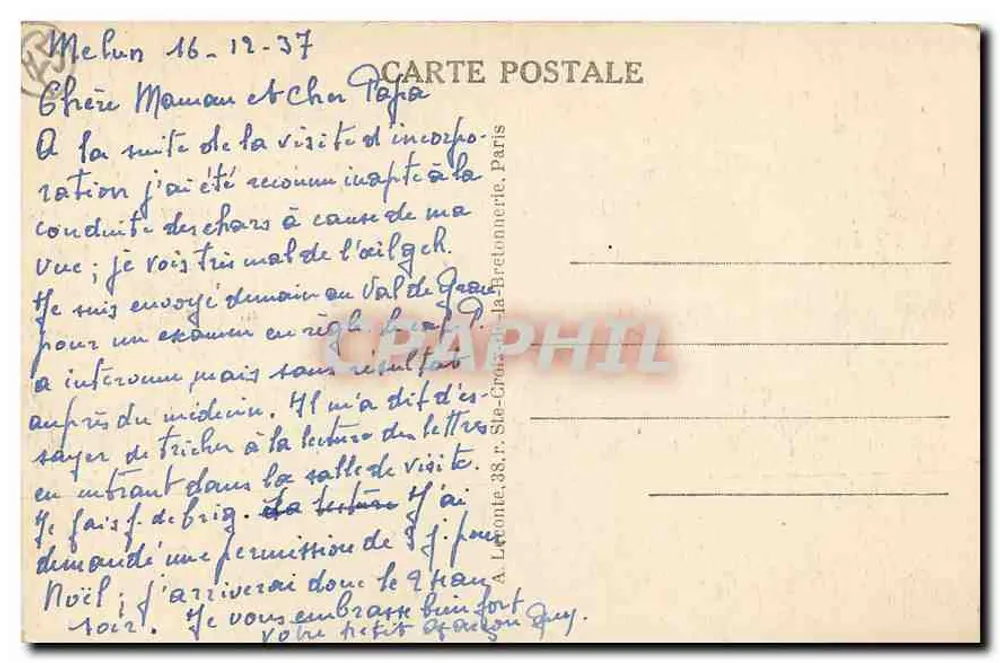 Paris — Grand Palais — The Great Palace — 25. — J. Foy - Verso