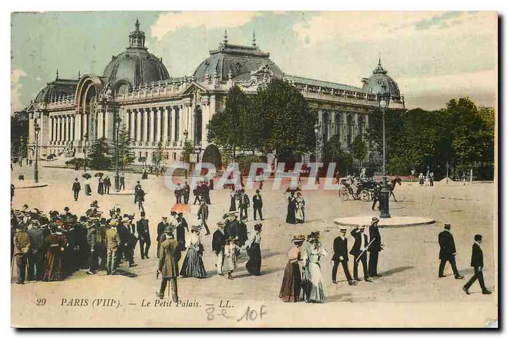 Paris (VIII) — O Pequeno Palácio — LL. — Graphphil - Frente