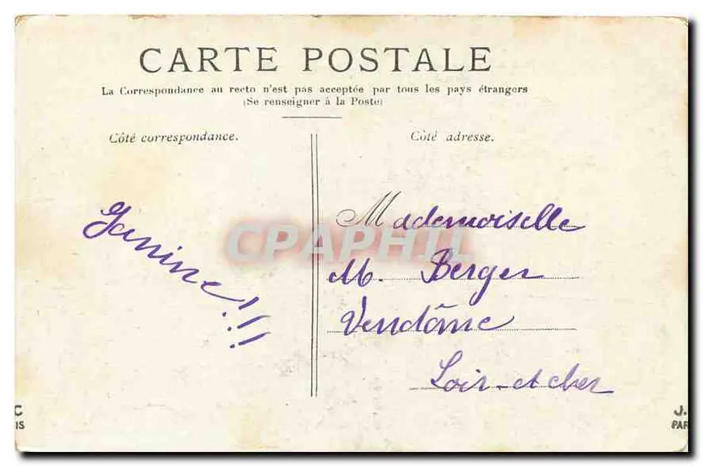 Paris — O Ponte Alexandre III — Éditeur J. Paris - Verso