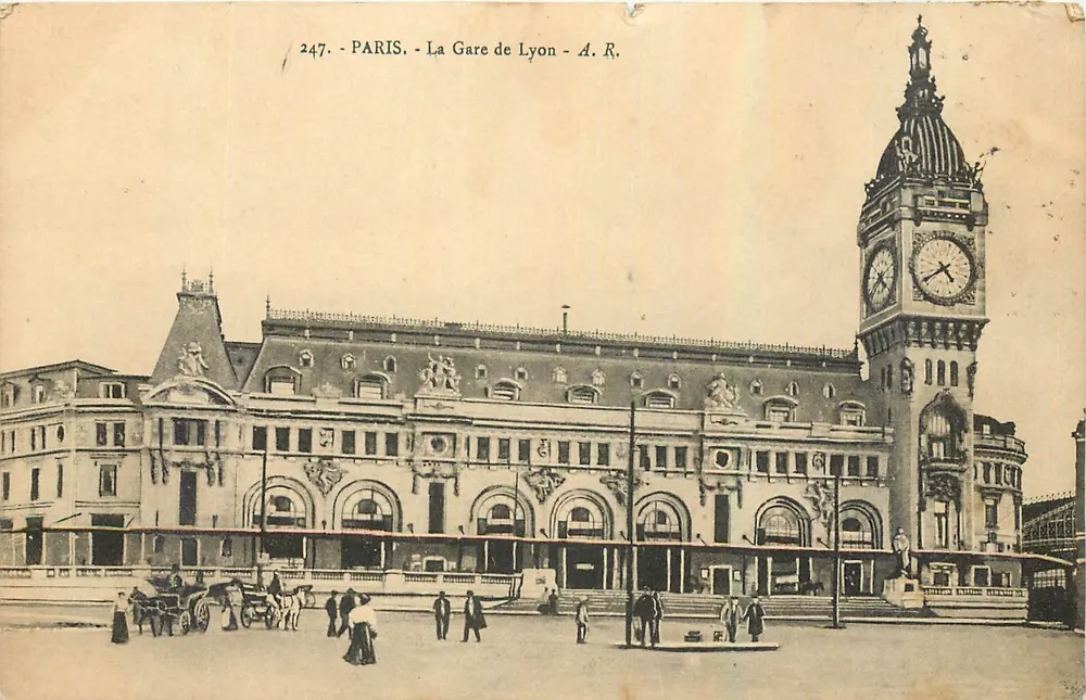 Paris - A Gare de Lyon - A. R. - n°247 - Frente