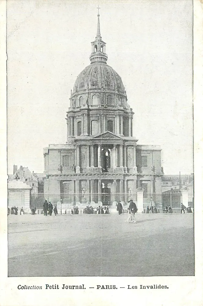 Les Invalides — Paris — Coleção Petit Journal - Frente