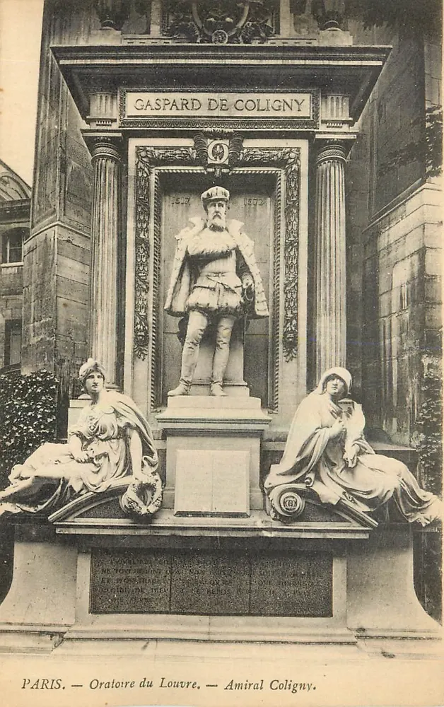 Paris — Oratoire du Louvre — Amiral Coligny - Recto