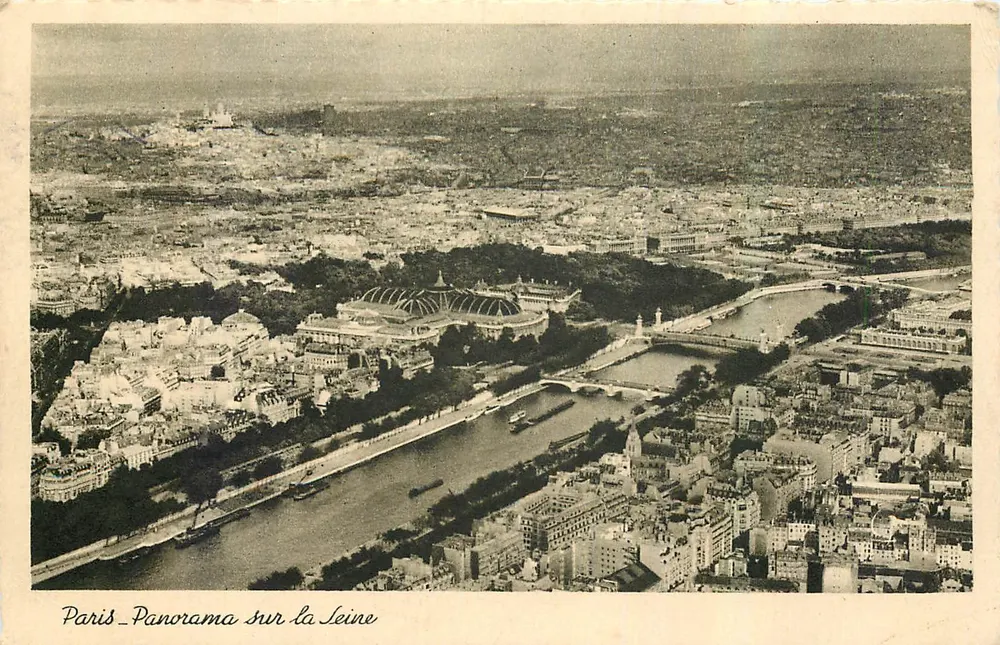 Paris - Panorama sobre a Sena — Photolux, n° 1013 - Frente