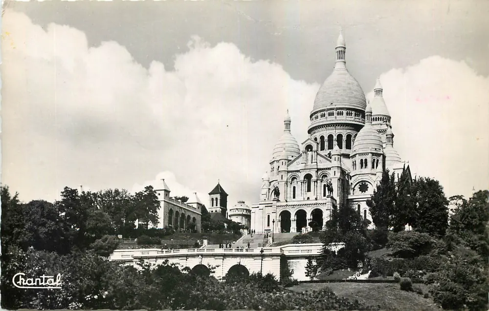 Die Basilika des Heiligen Herzens von Montmartre — Paris — Éditions Chantal - Vorderseite