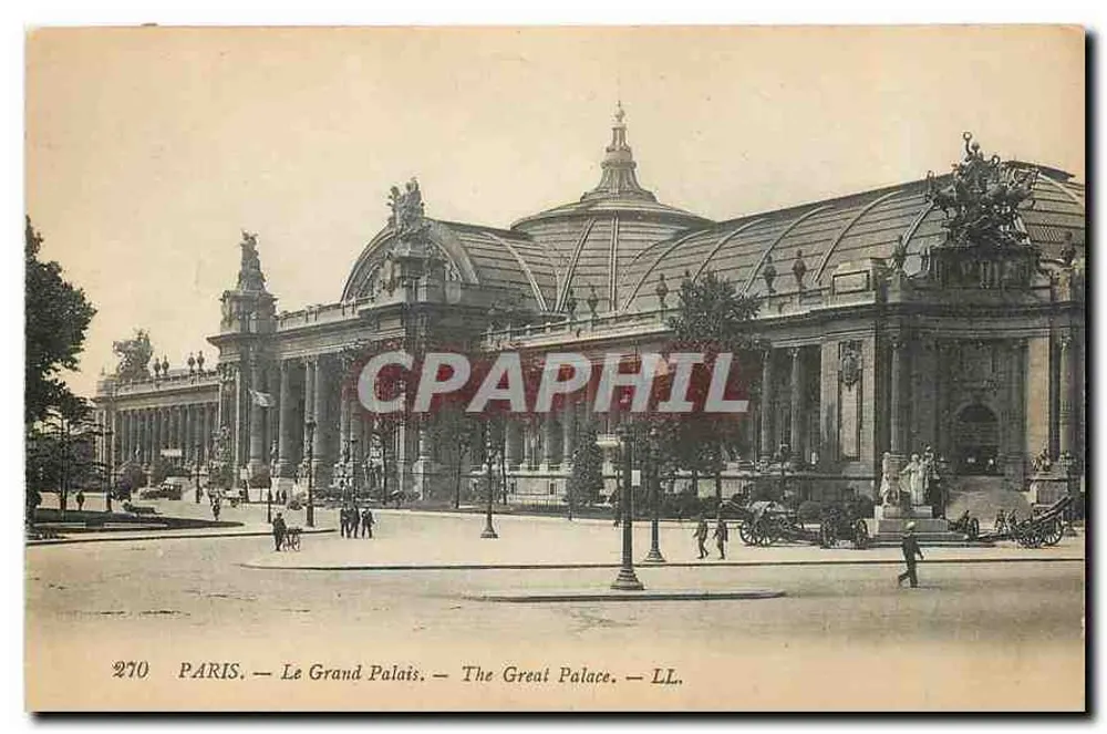 PARIS — O Grand Palais — The Great Palace — LL. — n° 270 - Frente