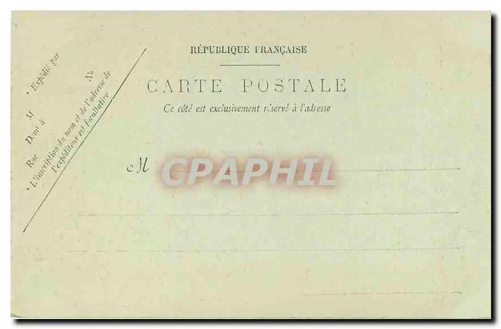 Paris — Fonte de Médicis — LL. n° 160 - Verso