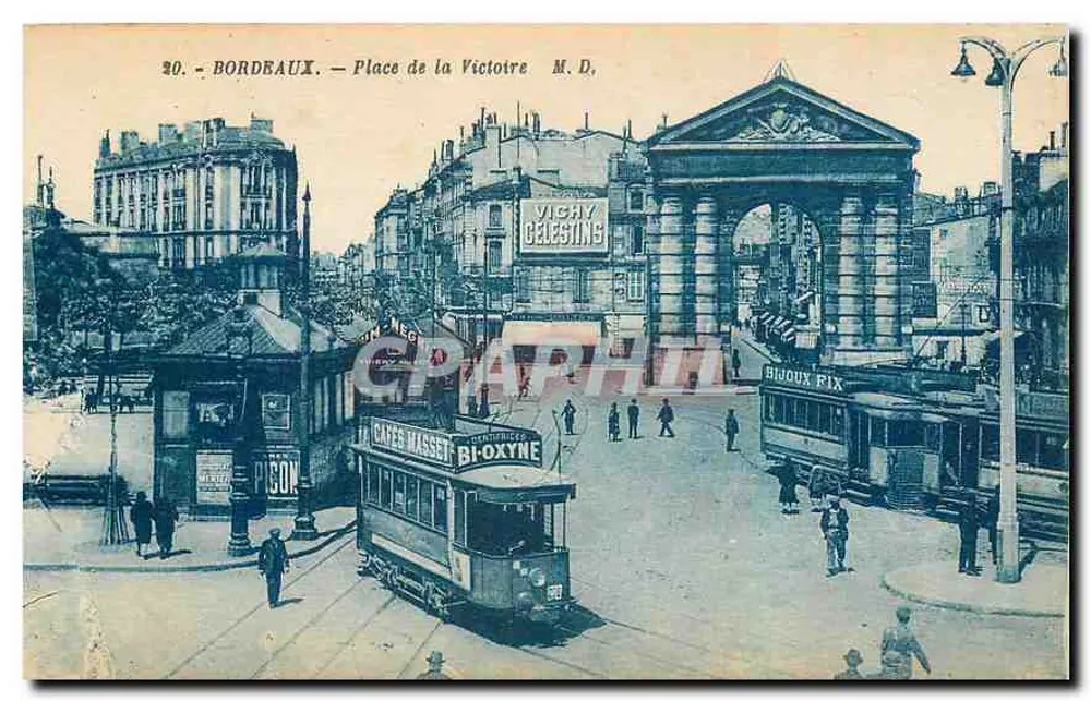 Bordeaux — Place de la Victoire — M. D. - Recto