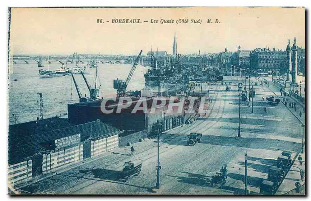 Bordeaux — Les Quais (Côté Sud) — M. D. - Frente