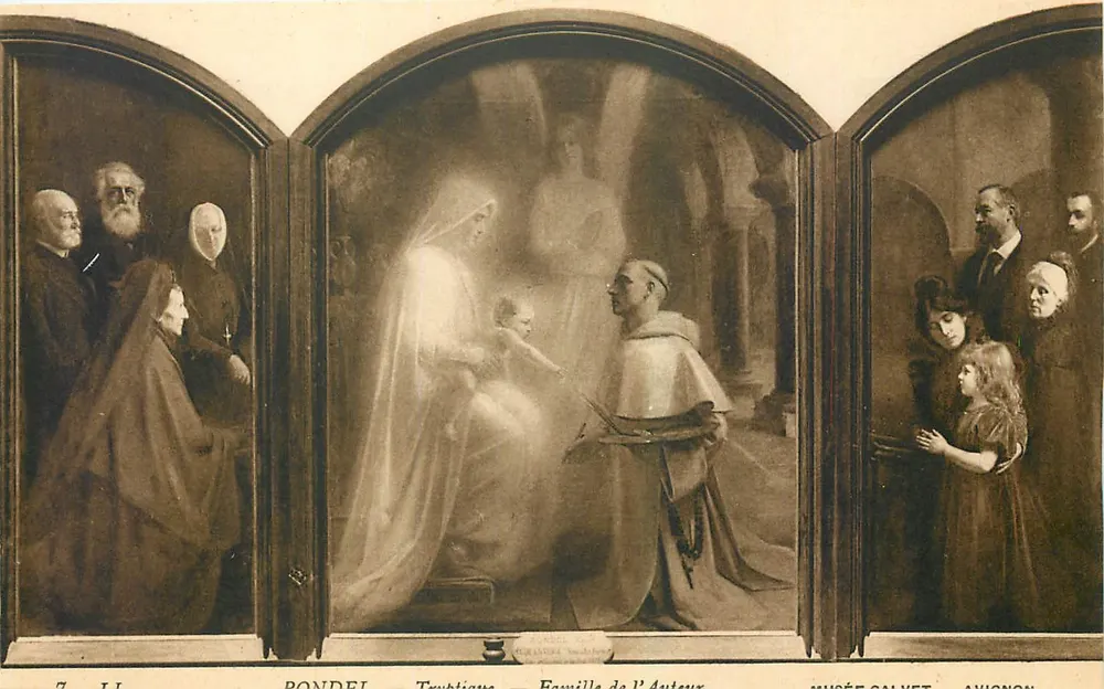 Trinitária — Família do Autor — Museu Calvet, Avignon - Frente