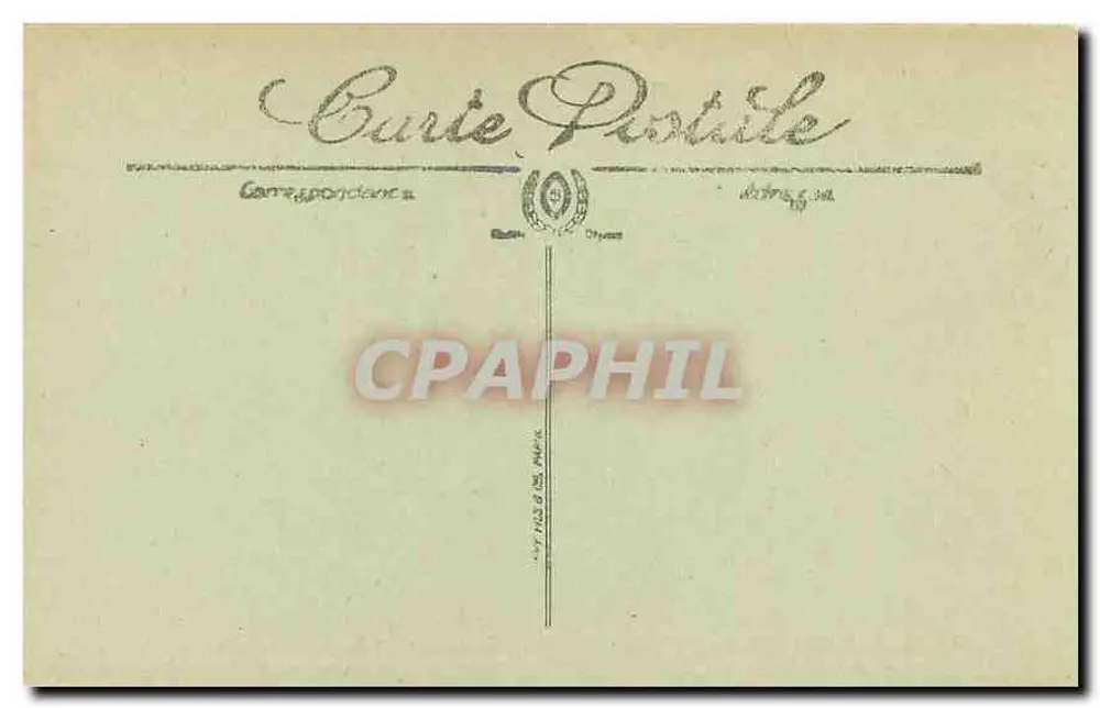 Reims — Ruinen des Ersten Weltkriegs — Rue de l'Étape — Visé Paris n° 553 - Rückseite