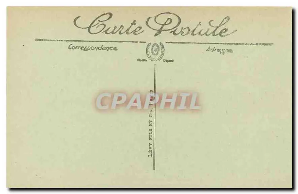 Ruinen des Großen Krieges — Reims — La Rue Colla - Rückseite