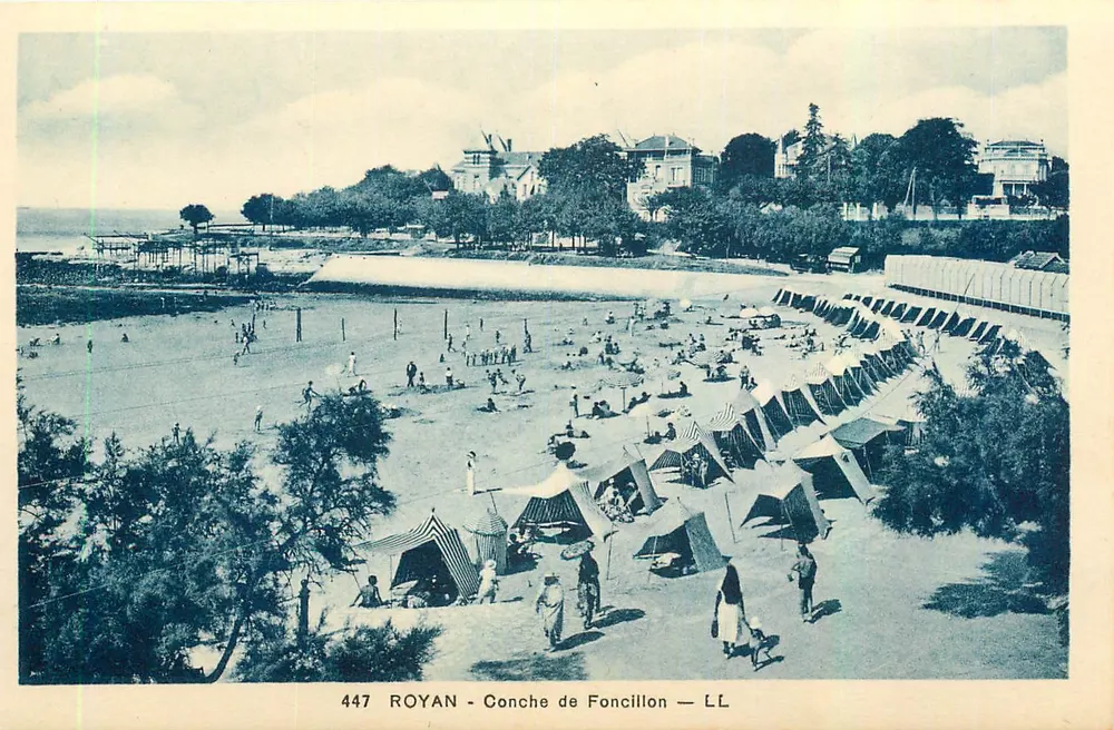 Royan - Concha de Foncillon — LL n°447 - Frente