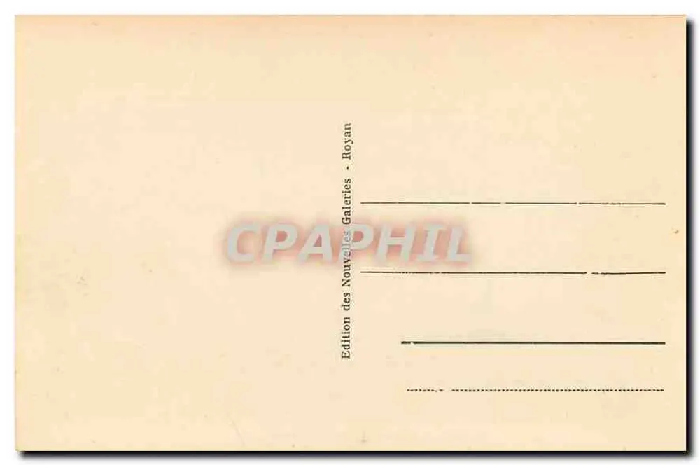 Royan - Concha de Foncillon — LL n°447 - Verso