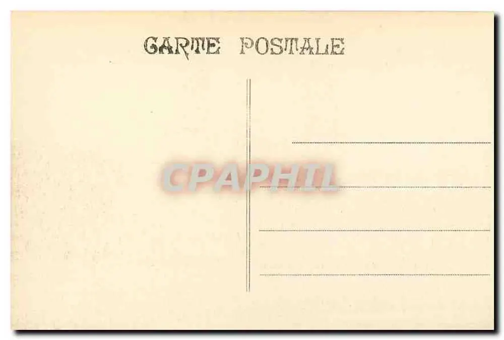 Palais de l'Indo-Chine — Exposition Coloniale de Marseille 1922 — éditeur non visible - Verso