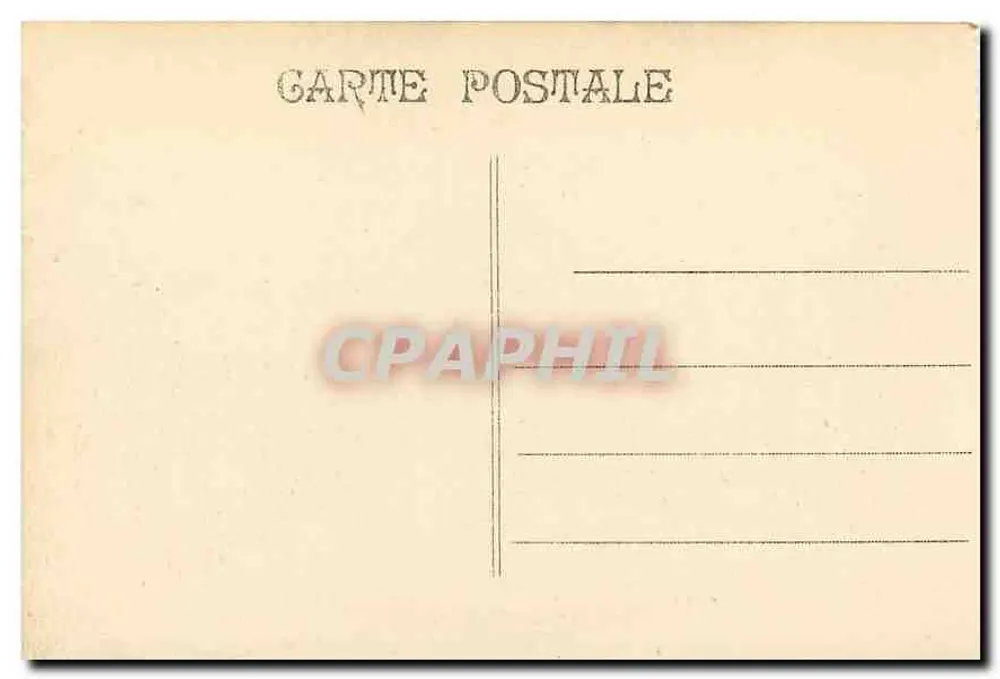 Palais de l'Algérie — Cour intérieure — Exposition Coloniale 1922, Marseille - Verso