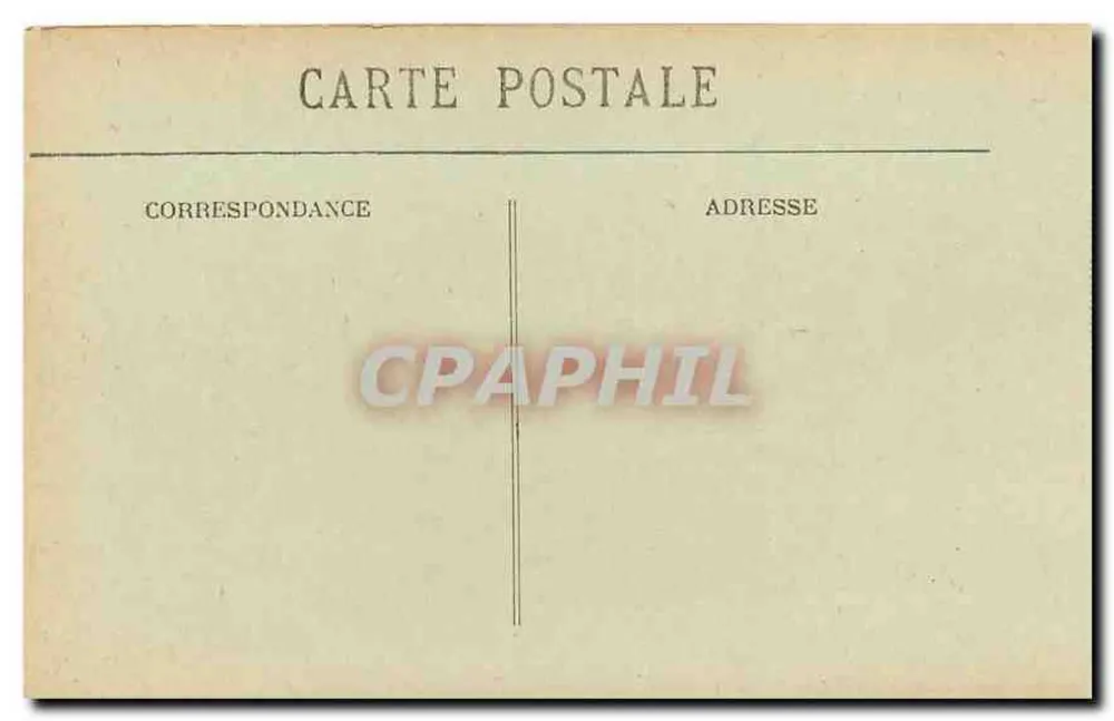 Paris - Avenue des Champs-Élysées et les Chevaux de Marly — Phototype Marcel Dalhoy, Bordeaux - Verso