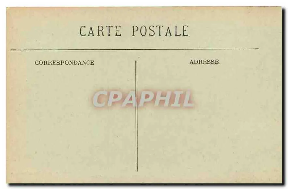 Paris - Boulevard e Porta Saint-Martin — Fototipia Marcel Delbey, Bordeaux - Verso