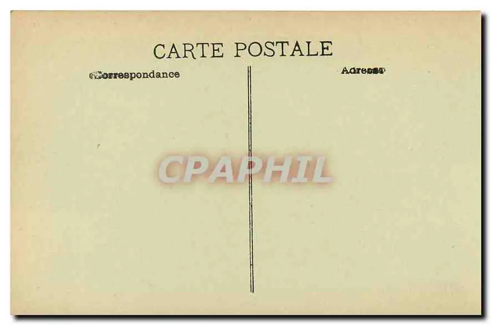 Marseille — Das Rathaus und der Turm der Accoules — Verlag: BELIN - Rückseite