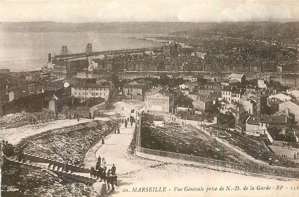 Marseille - Vue Générale prise de N.-D. de la Garde - BP - 152 - Recto
