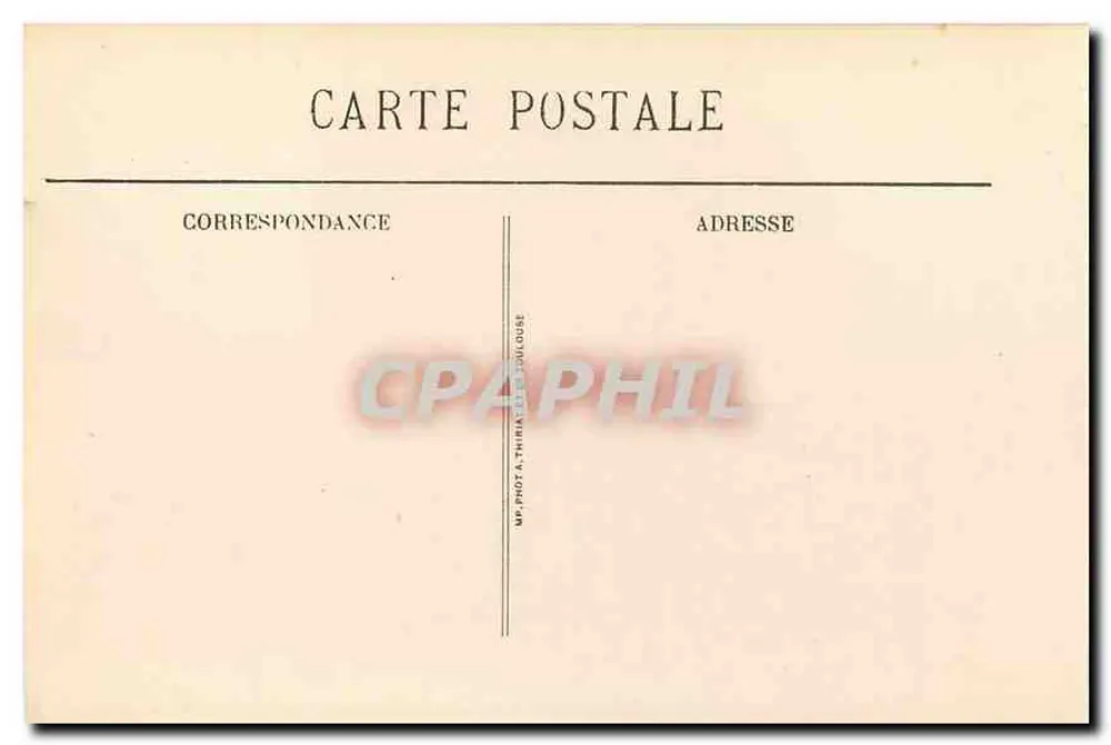 Marseille — O Arco do Triunfo - Praça de Aix — BR - 1521 - Verso