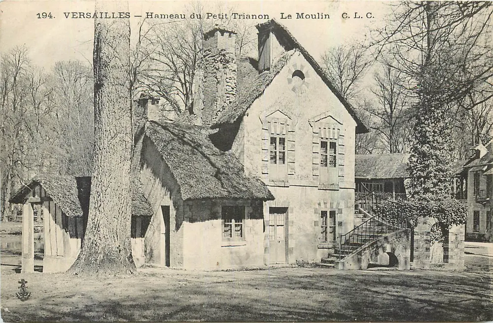 Versailles — Hameau du Petit Trianon — Le Moulin — C. L. C. — n°194 - Recto