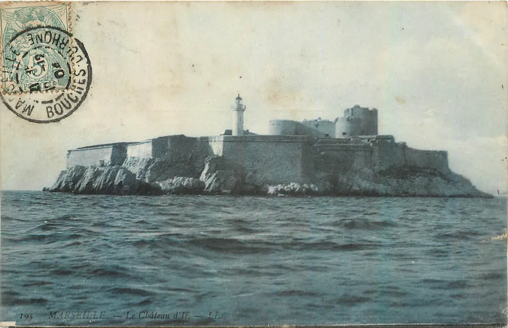 Marselha — O Castelo d'If — LL - Frente