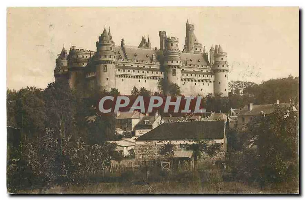 Castelo de Chevaux — Vista panorâmica — Editor não identificado, número de série não visível - Frente