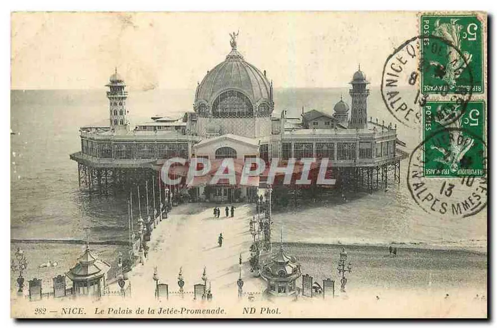 Nice — The Jetty Promenade Palace — ND Phol. - Front