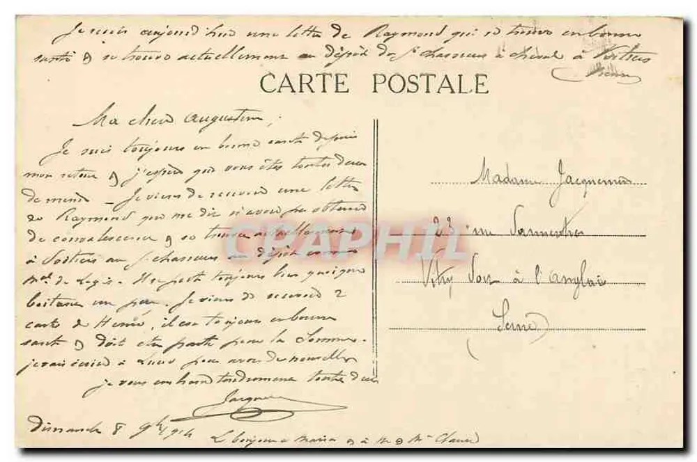 Bordeaux — Catedral de São André — A.H. 6 - Verso