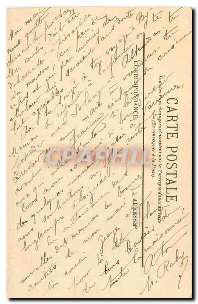 Fontainebleau — A Floresta — Mars aux Tiges — LL — n°116 - Verso