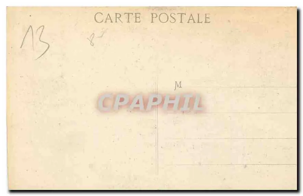 Marseille - A Porta de Aix — n° de série 13 - Verso