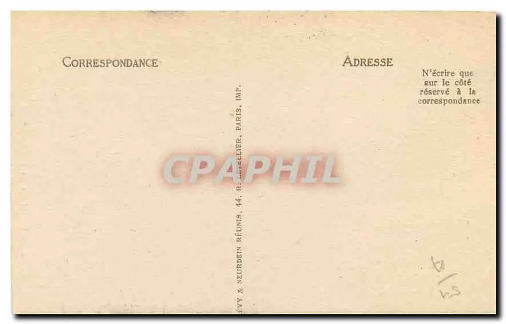 Reims — La Fontaine Subé — Editore: Levy & Neurdein Réunis, Parigi - Verso