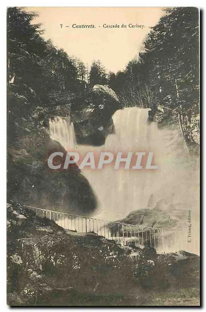 Canterets - Cachoeira do Cerisey — E. Franss, editor - Frente