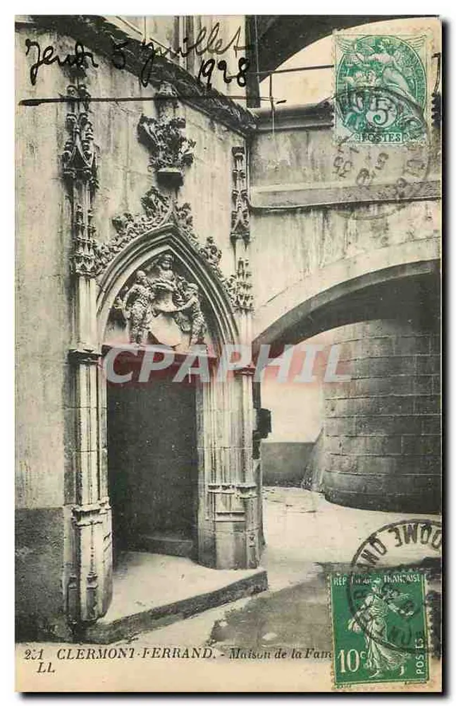 Clermont-Ferrand — Casa da Família — LL n°221 - Frente