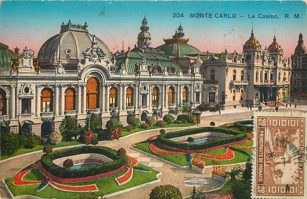 Monte Carlo — O Casino. R. M. — n° 204 - Frente