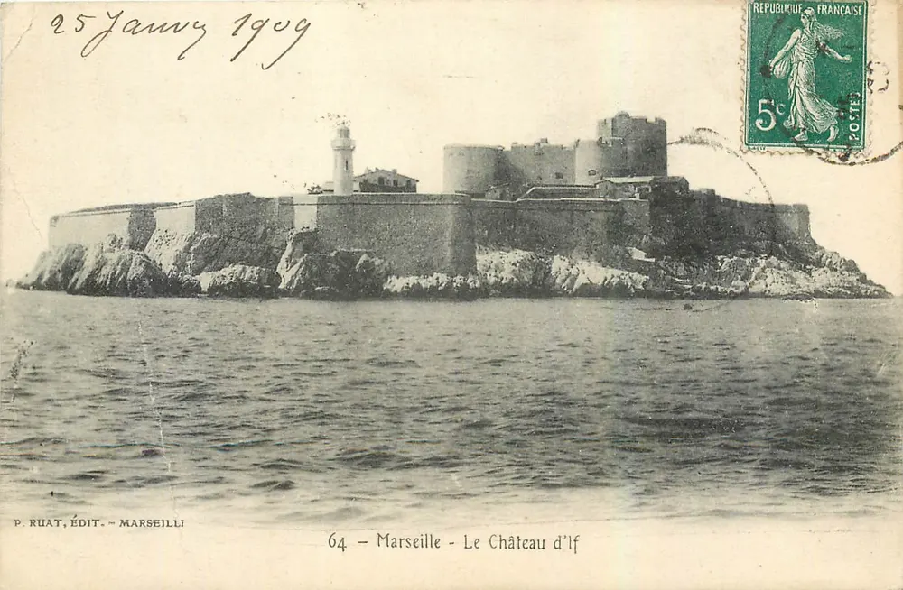 Marseille - O Castelo de If — P. Ruat, Editora - Marseille - Frente