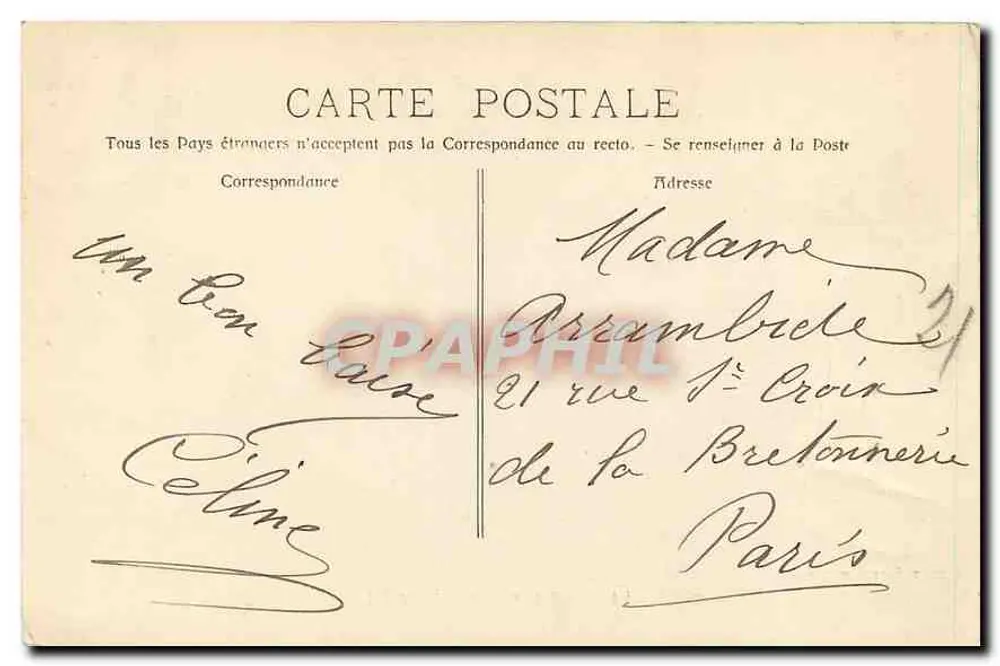 Marseille - O Castelo de If — P. Ruat, Editora - Marseille - Verso