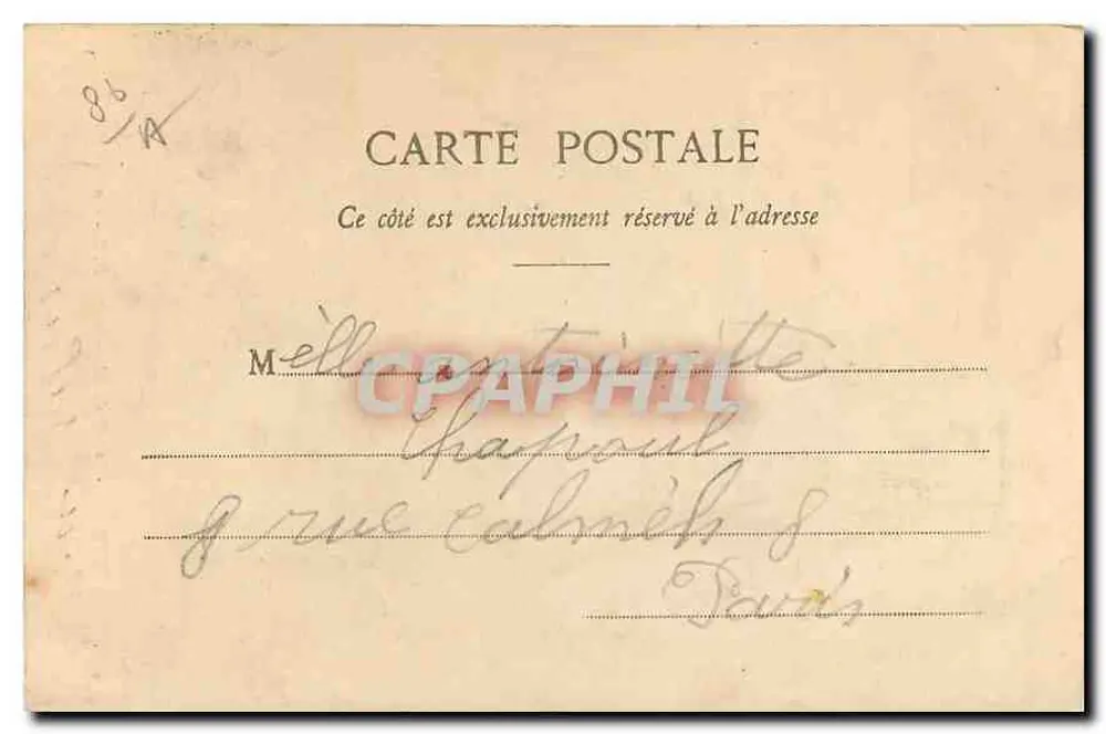 Poitiers - Catedral de São Pedro - H. B. - 110. - Verso