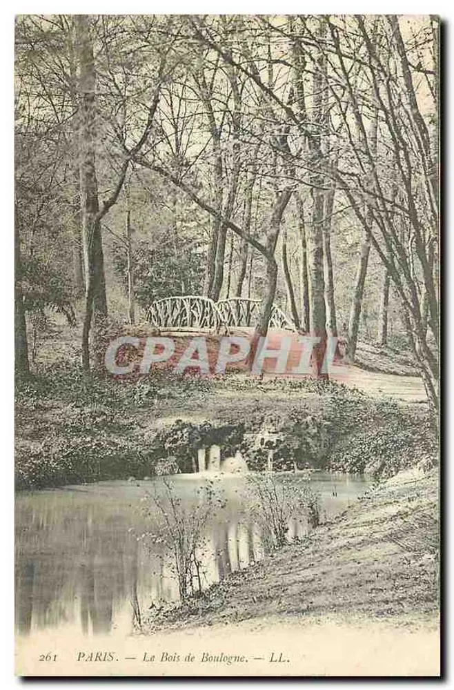 Parigi — Il Bois de Boulogne — LL. - Recto