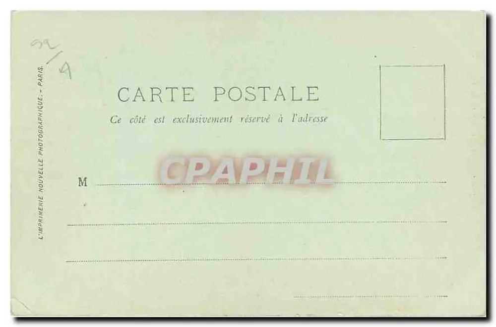 Parigi — Il Bois de Boulogne — LL. - Verso