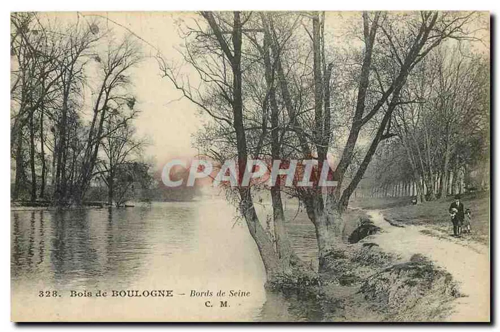 Bois de Boulogne – Margens do Sena — C. M., n° 328 - Frente