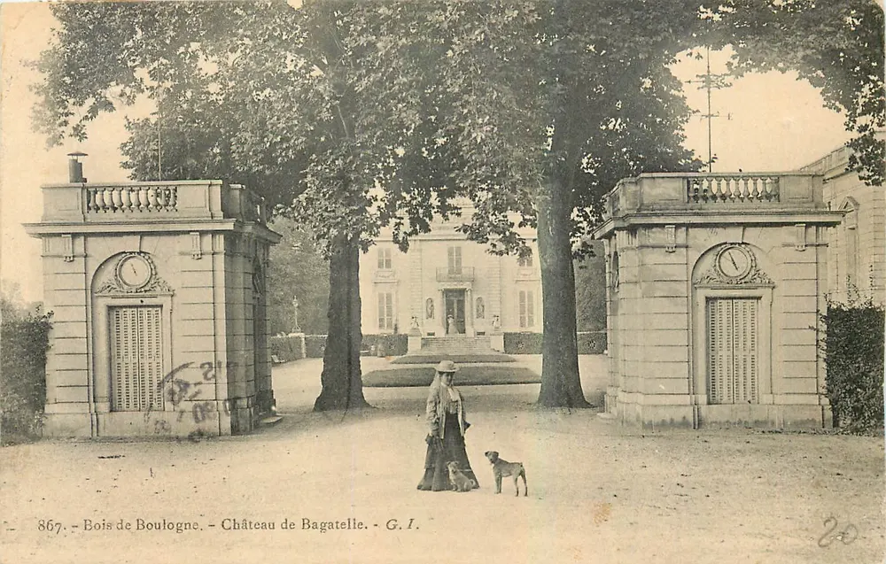 Bois de Boulogne - Château de Bagatelle - G.I. n°867 - Recto