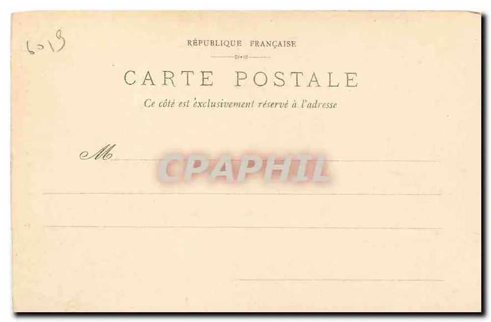 Compiègne - O Hotel de Ville — E. D., Compiègne, n°7 - Verso