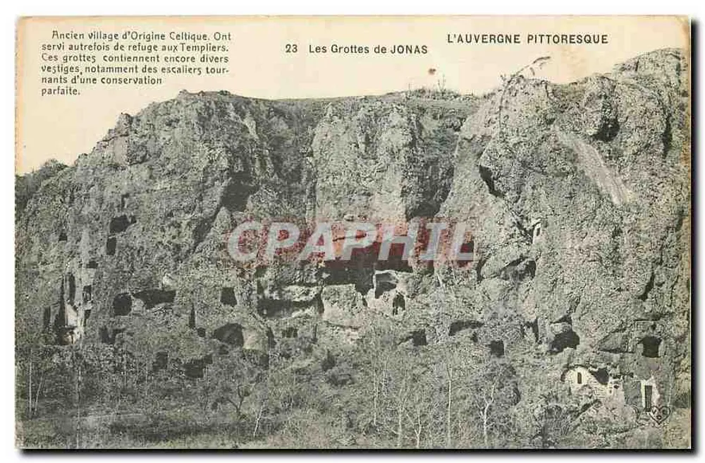 Les Grottes de JONAS — L'Auvergne Pittoresque — série 23 - Recto