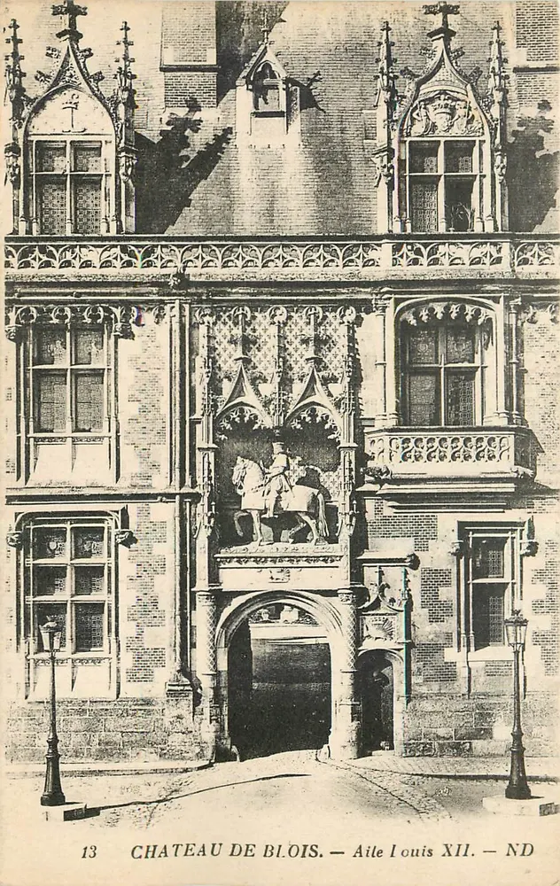 Château de Blois — Aile Louis XII — ND - Recto