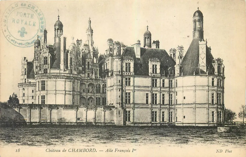 Château de CHAMBORD — Aile François Ier — ND Phot - Recto