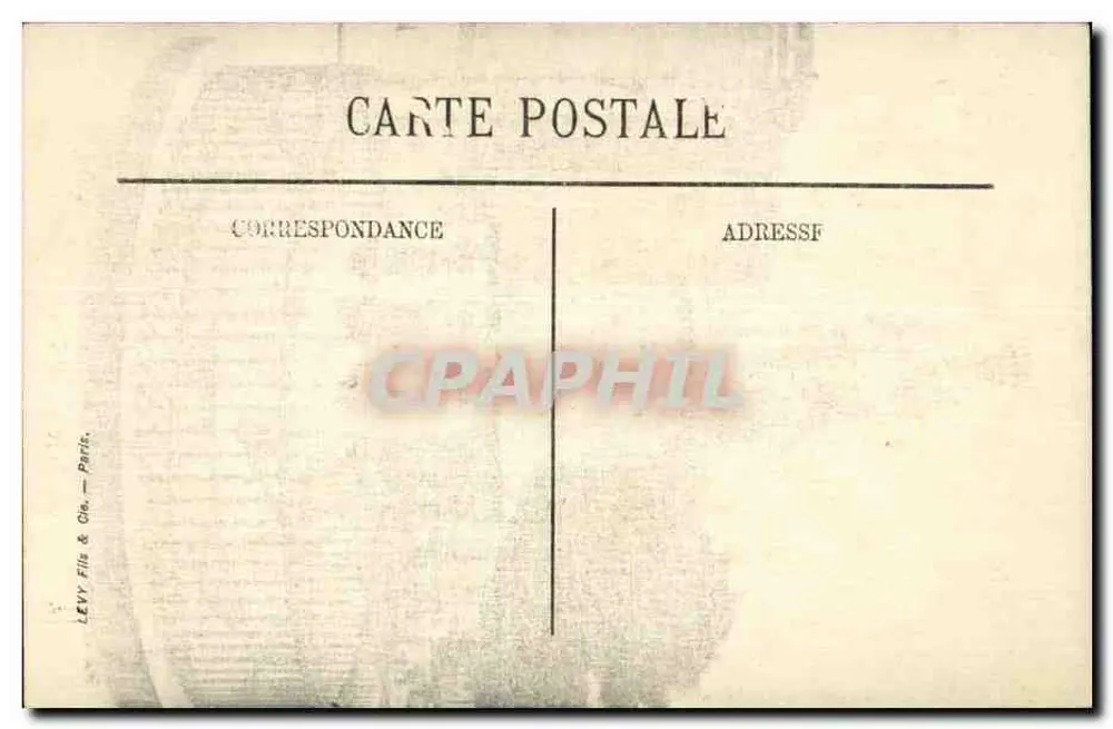Angeac — Estátua do Rei René — Editor L.L. (n° 09) - Verso