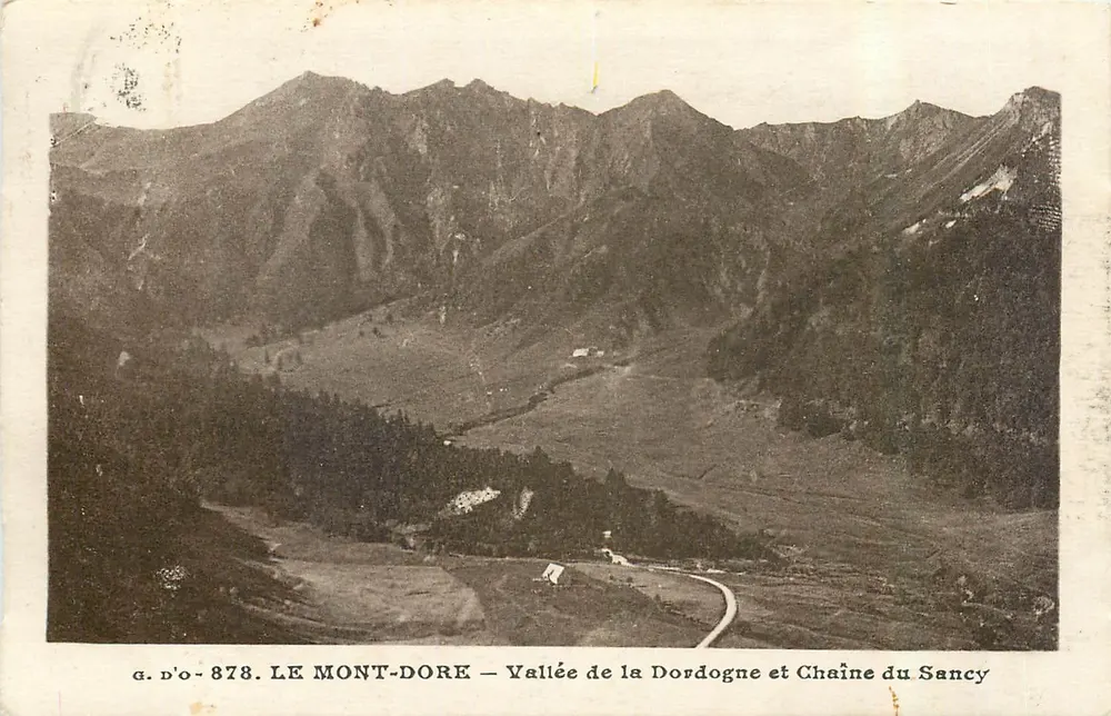 LE MONT-DORE — Tal der Dordogne und Sancy-Kette — g.d'o-878 - Vorderseite