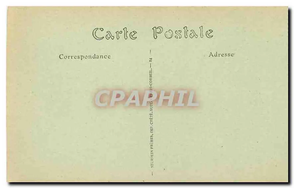 Paris - Notre-Dame - Tímpano do Portal Central — JND Inc. n° 1231 - Verso